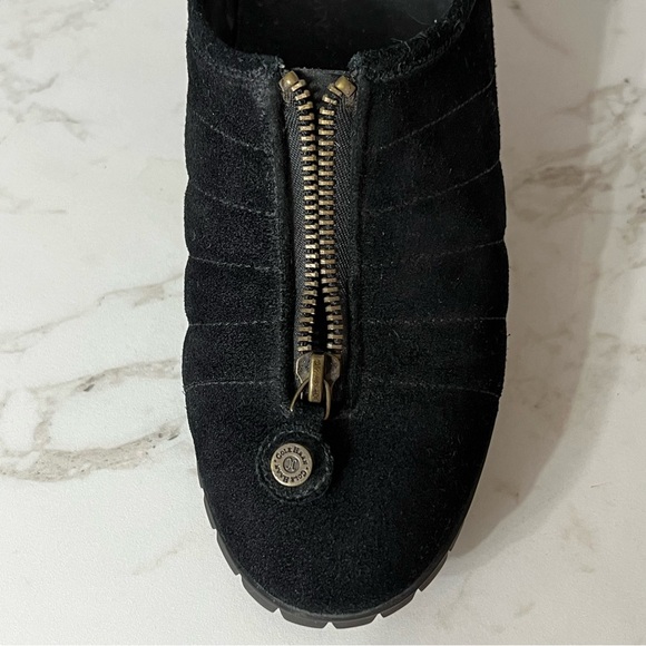 Cole Haan x Nike Air Collab Womens Clogs sz 9.5 Suede Waterproof Shoes Mules - Picture 7 of 12